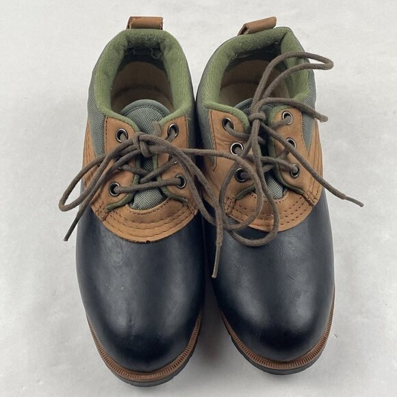 Lands End Duck Ankle Boots Women’s 7 Leather & Rubber Lace Up Shoes - Picture 12 of 12